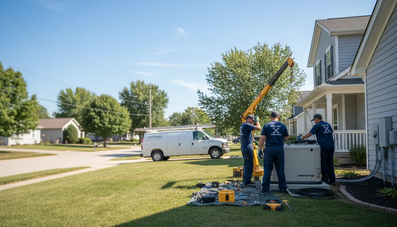 Generator Installation in Churubusco, IN near me